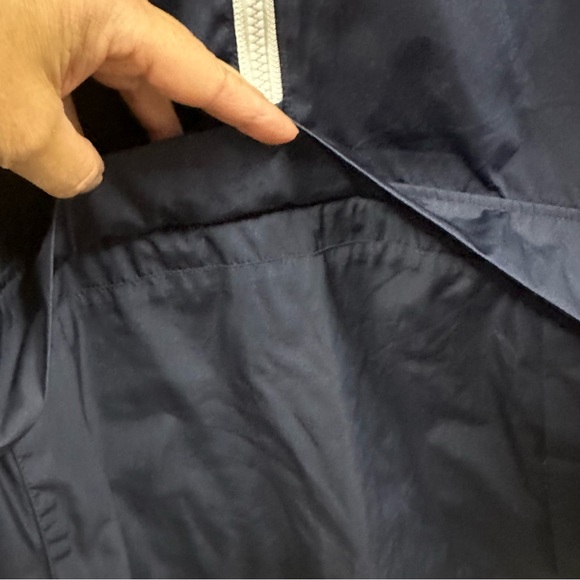 Michael Kors Spell Out Hooded Multicolor Half Zip Windbreaker Jacket Mens Small - Picture 4 of 9